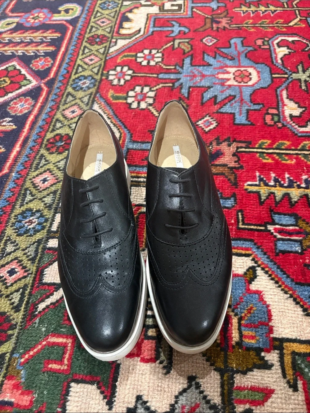 Geox Kattilou platform oxfords size 40